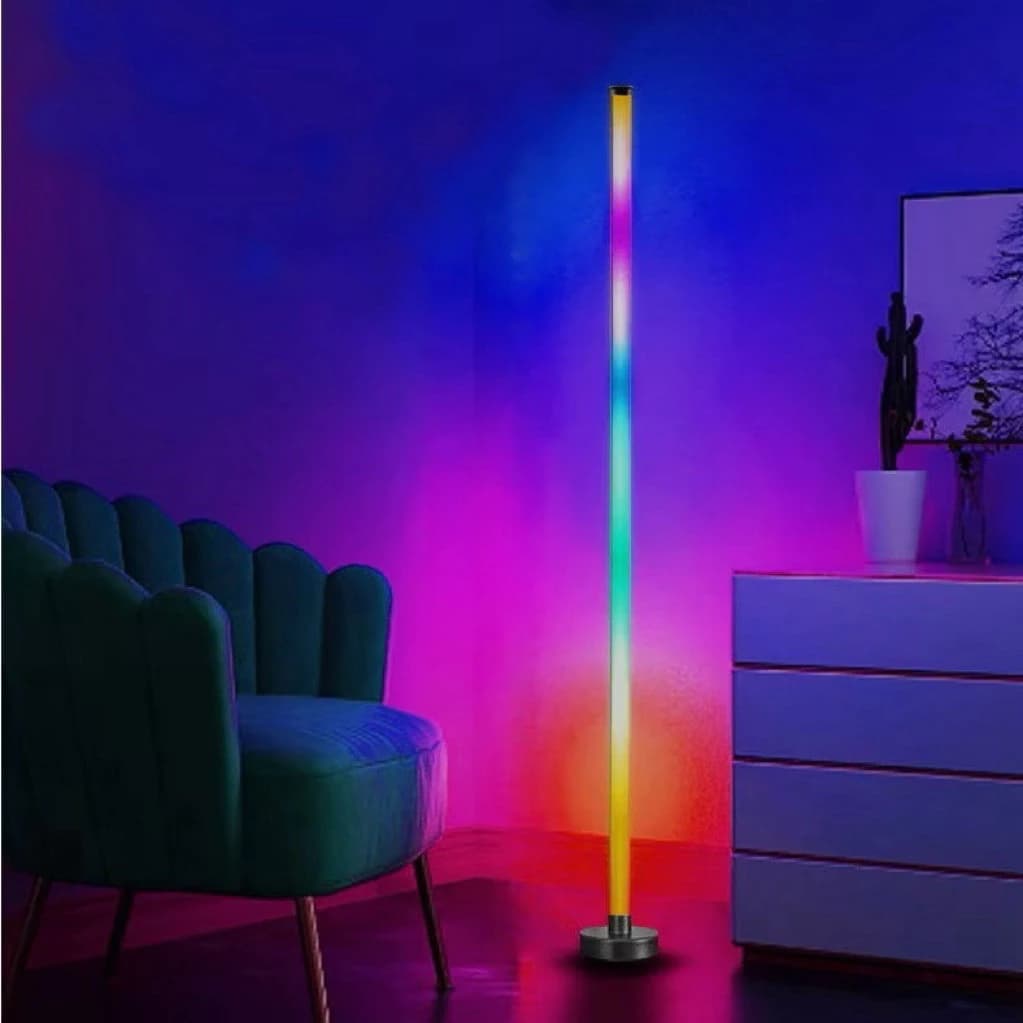 Đèn LED RGBIC Sàn 120cm – Nháy Theo Nhạc, Đồng Bộ Màn Hình (WLED) - ảnh 6