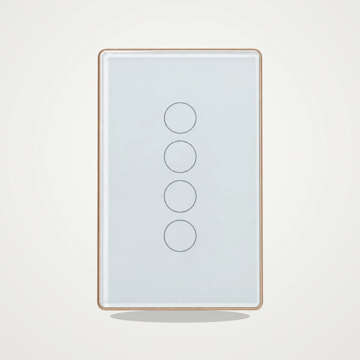 Công Tắc Cảm Ứng Zigbee 4 Nút Zitech ZLUX-ZA4 - ảnh 1