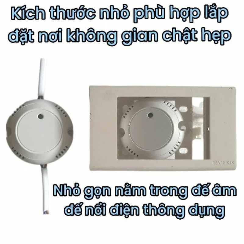 Cảm Biến Hiện Diện Radar 24GHz 220V LD2410C – Tự Bật Tắt Đèn - ảnh 6